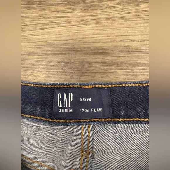 GAP Denim 70’s Flare Jeans Size 8 / 29 - Picture 5 of 8